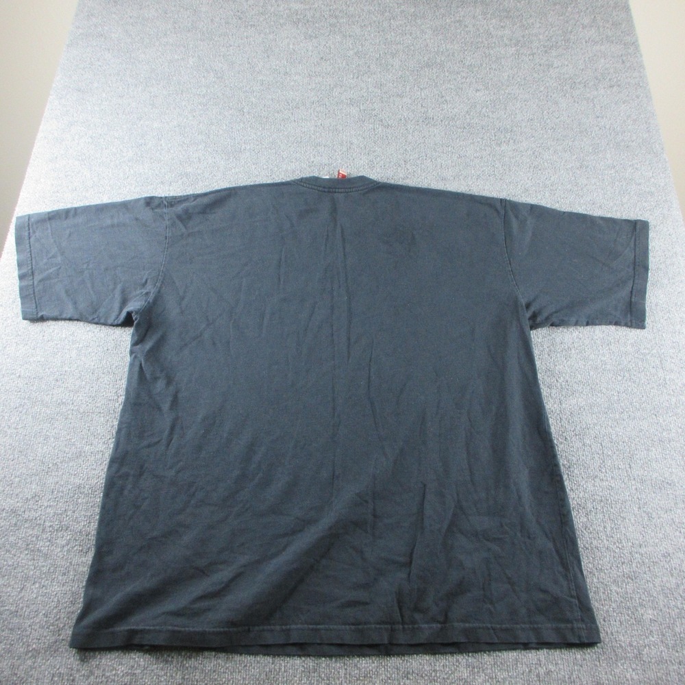 VINTAGE Guess Shirt Mens 3XL Black Short Sleeve Graphic Tee Made USA Cotton 90s - Picture 5 of 8
